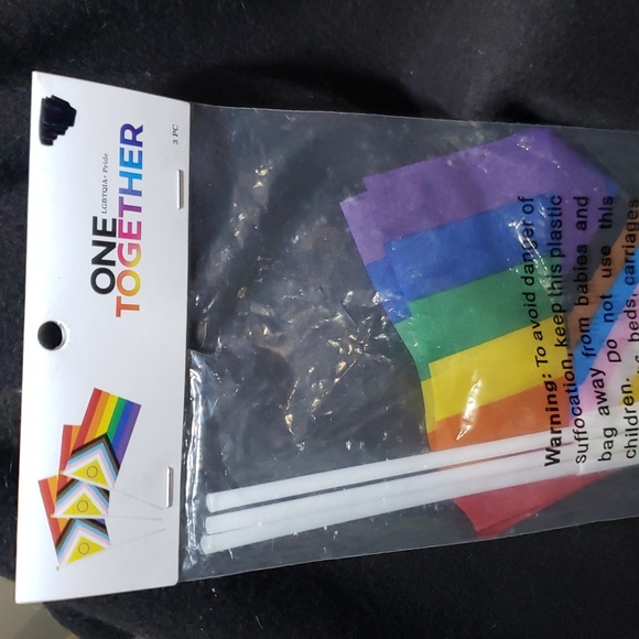 Pride Bundle Flags and Felt Banner - Picture 3 of 3